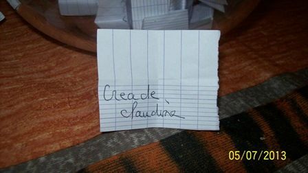 003 TIRAGE CREADECLAUDINE