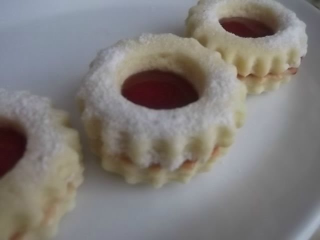 Sablés à la confiture ou \u0026quot;lunettes\u0026quot;
