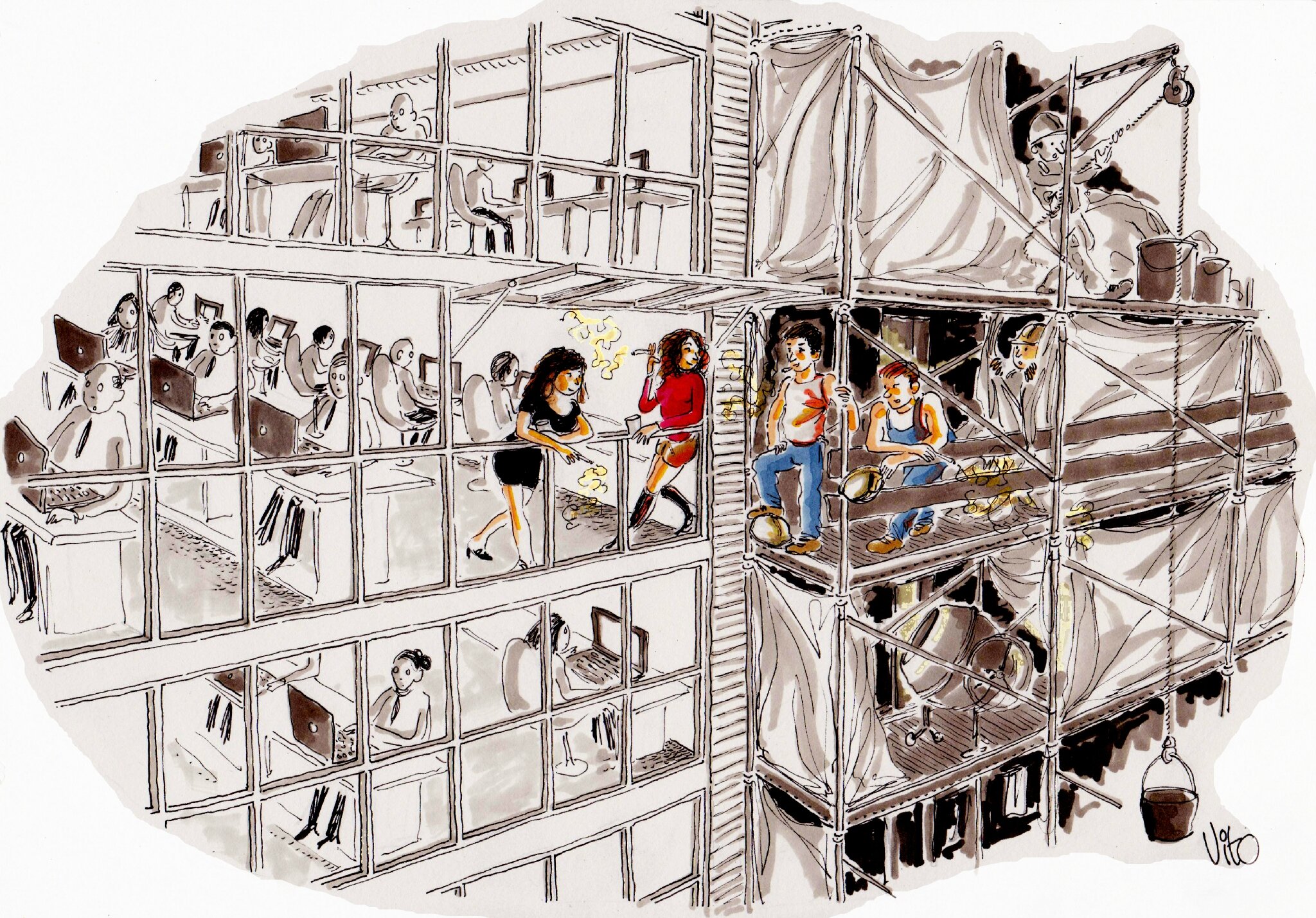 une rencontre fortuite