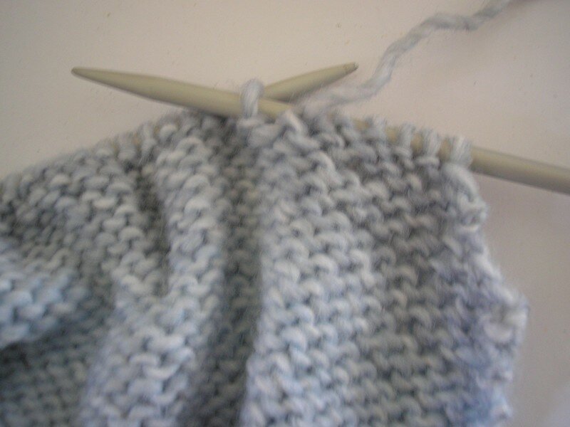 comment tricoter 2 fois une maille