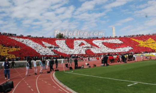 wac casablanca démonstration 3D, soutient, fans , photos, emblèmes 62531698