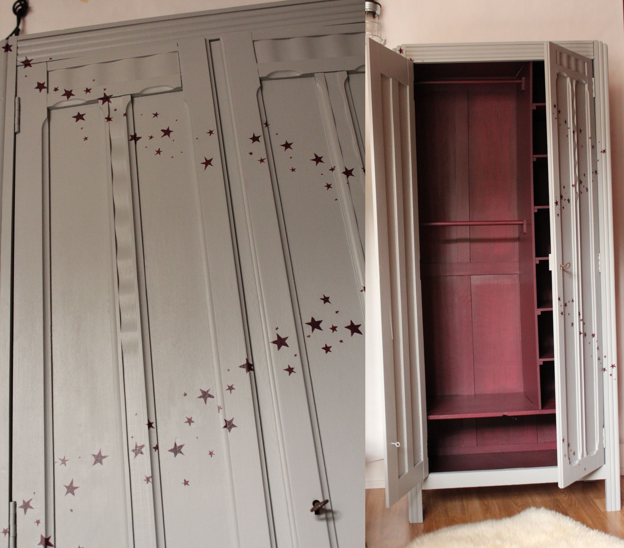 Armoire vintage chambre enfant trendy little