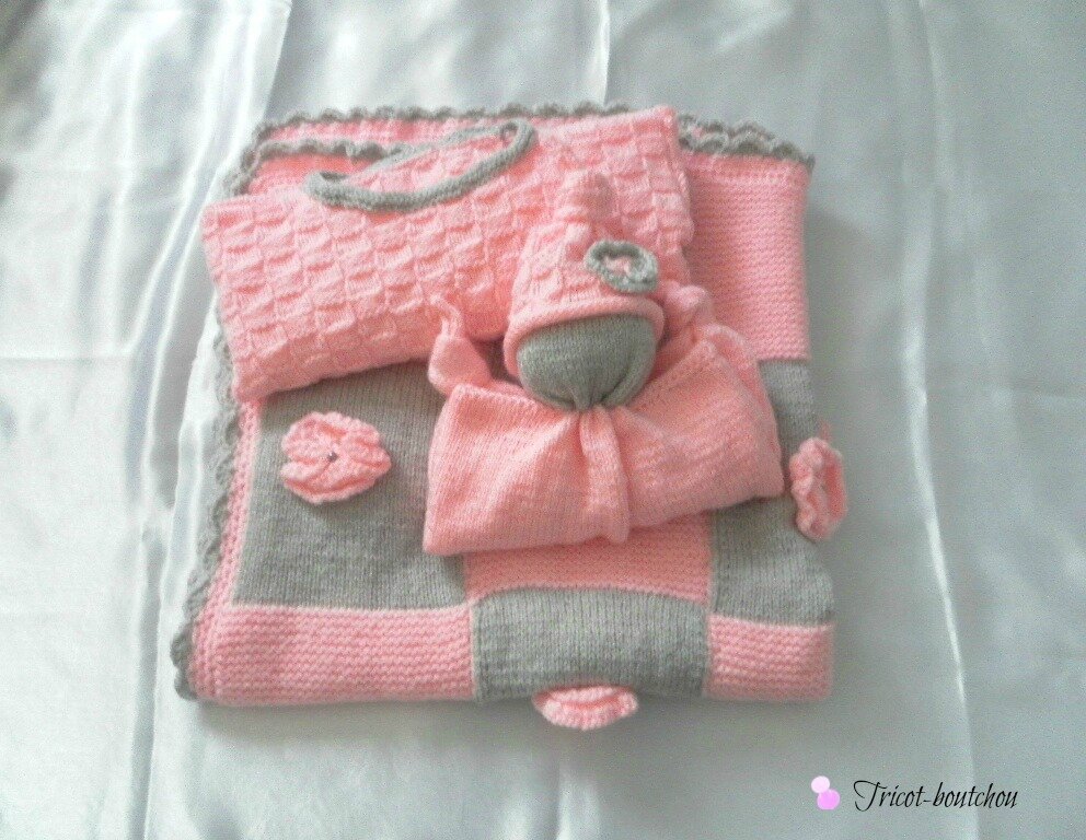 comment tricoter un doudou pour bebe