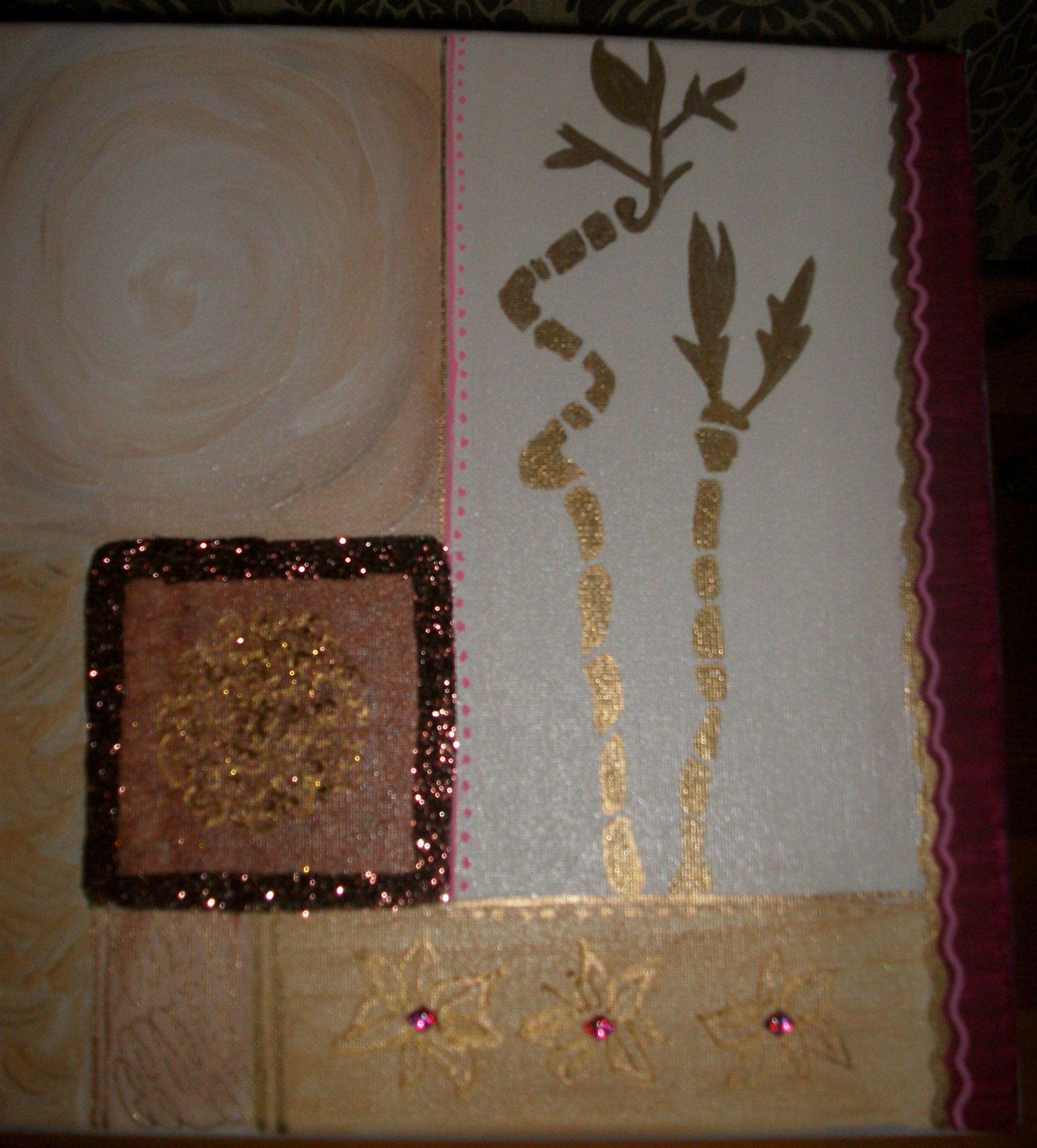 Tableau zen pour chambre la peinture d'oumsafiya