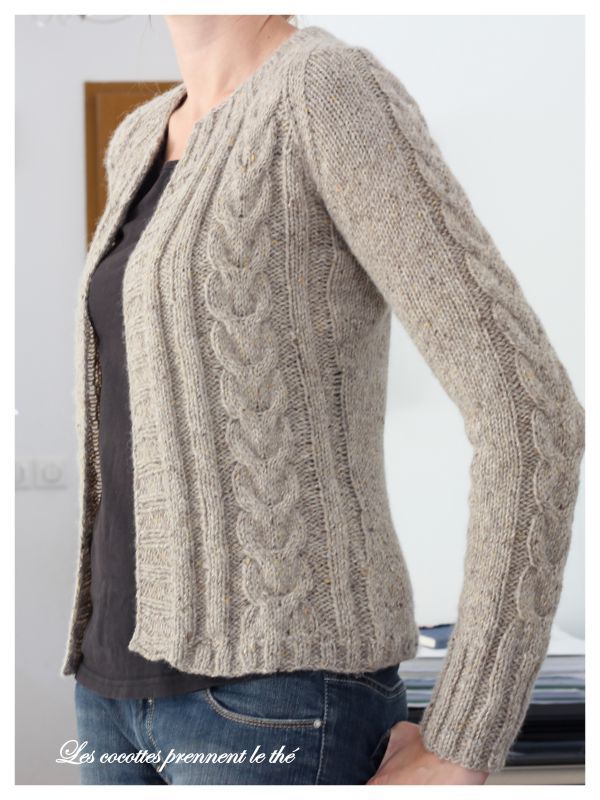modele tricot top down