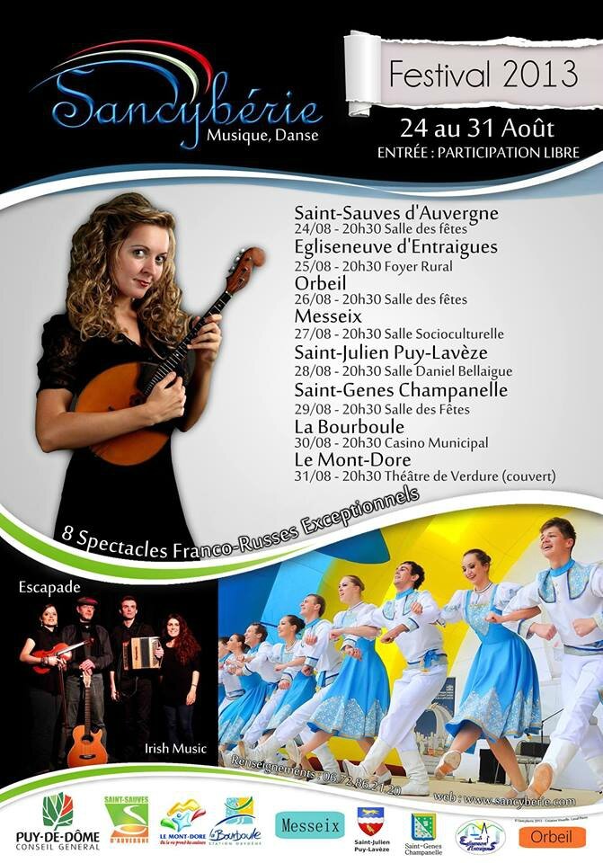 rencontres musicales mont dore 2013