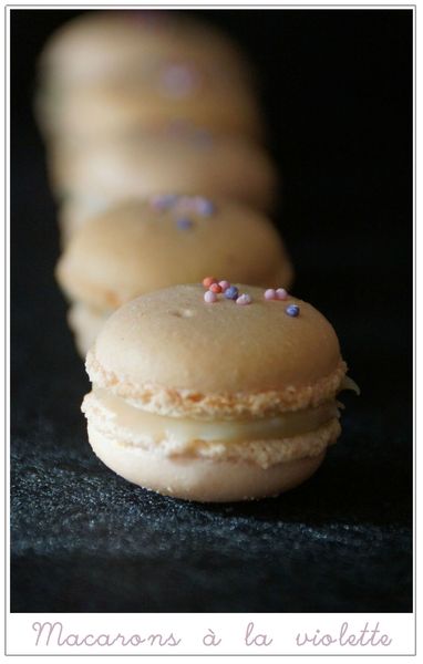 macarons à la violette 2