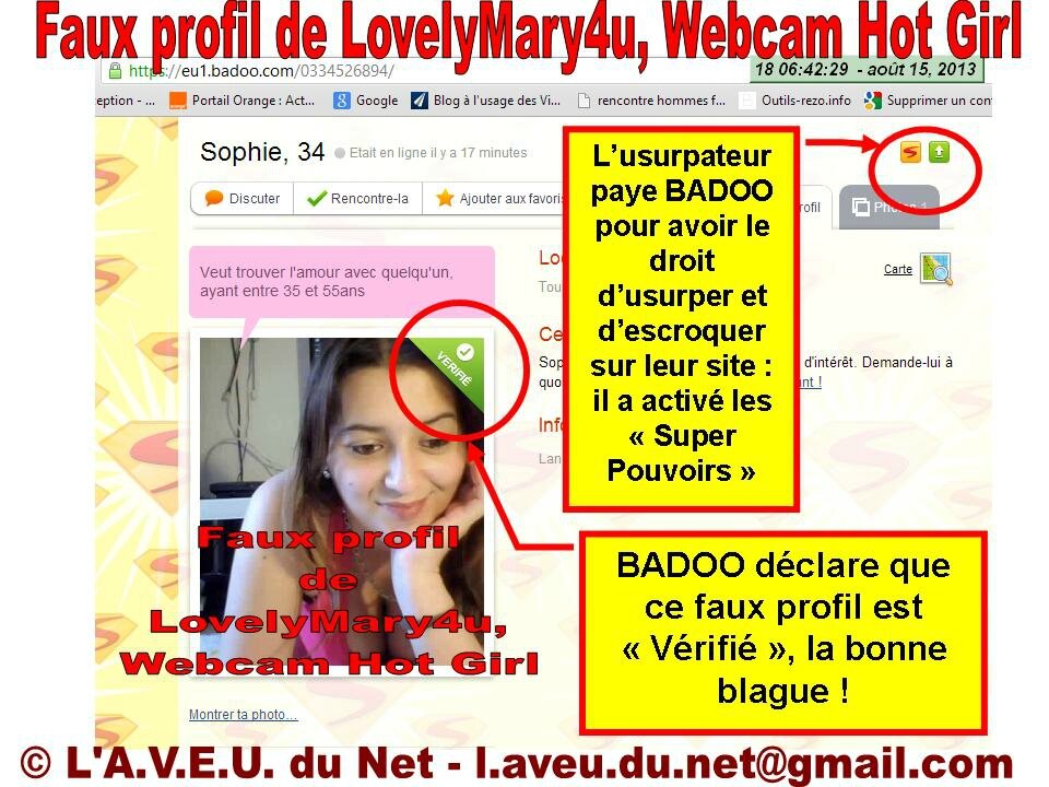 comment trouver un faux profil sur facebook