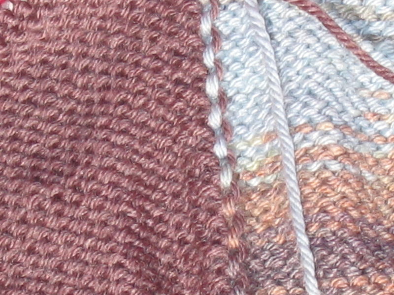 comment tricoter jacquard intarsia