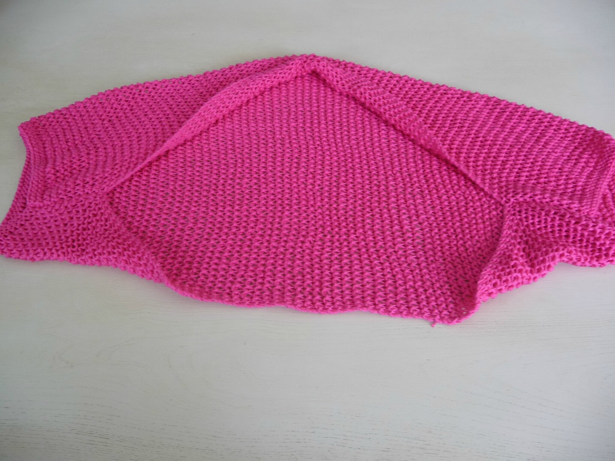 apprendre a tricoter un bolero