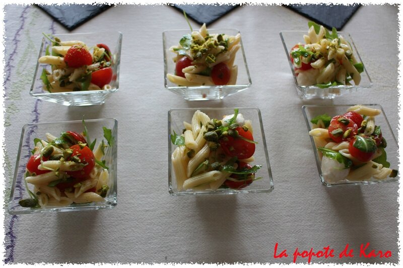 salade penne tomates mozzarela 2