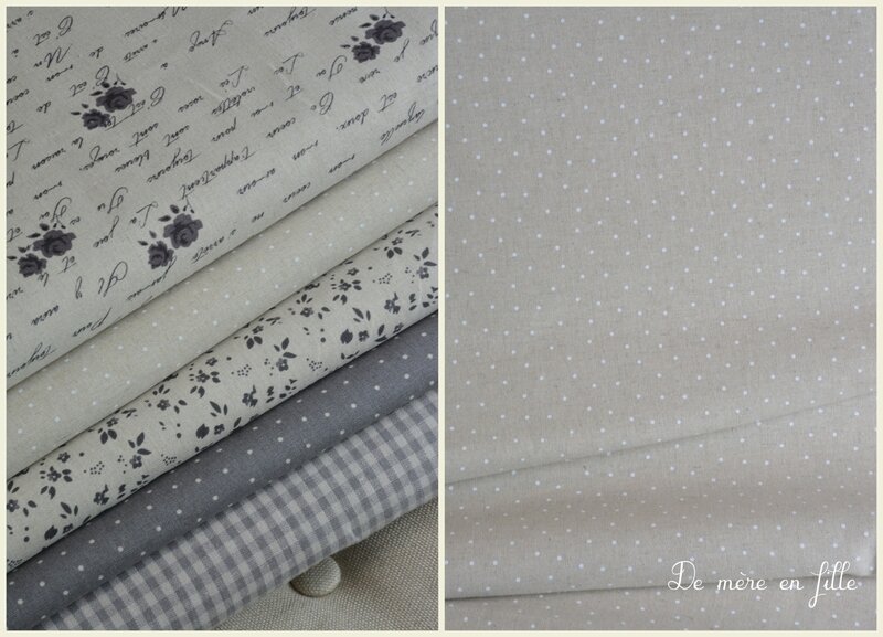 naturel pois blancs