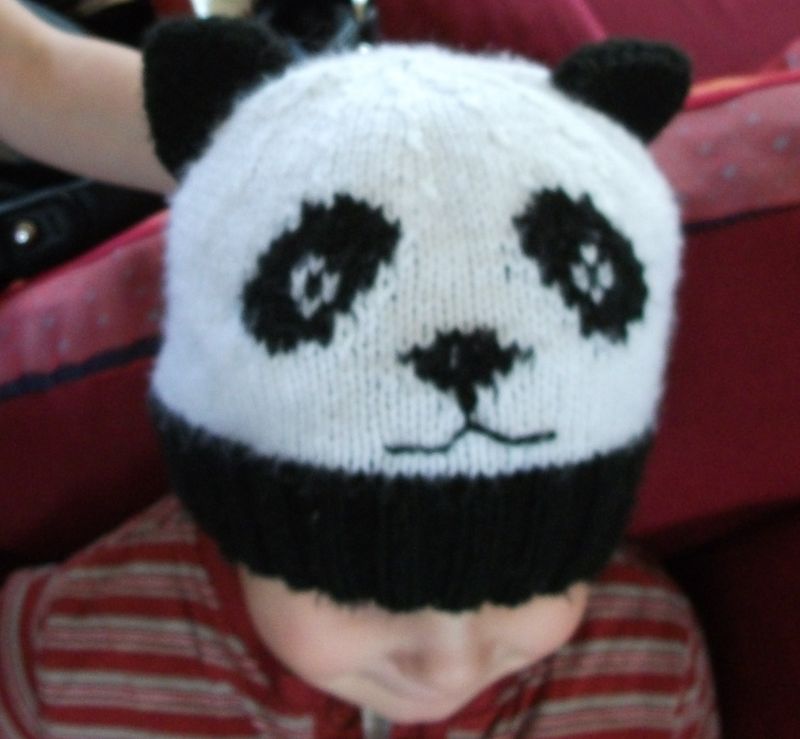 comment tricoter un panda