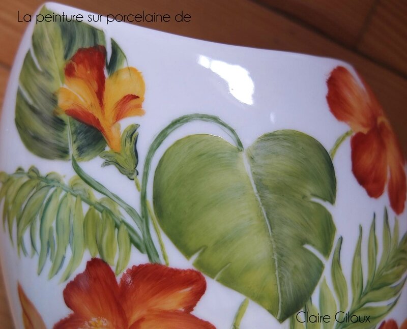 Peinture Sur Vase Les Meubles Et Objets Peints De Claire