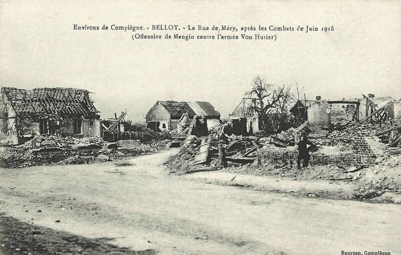 Belloy en juin 1918 (1)