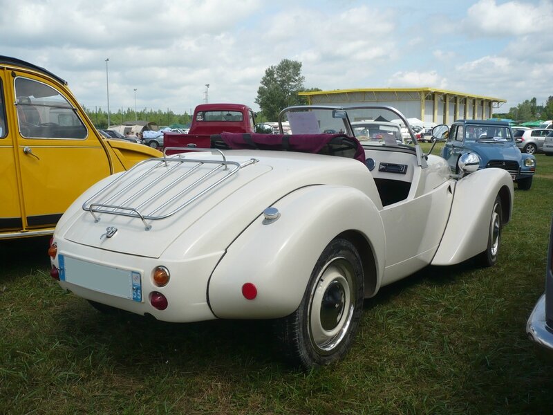 BURTON Sport châssis et mécanique 2CV Citroën 1982 Madine (2)