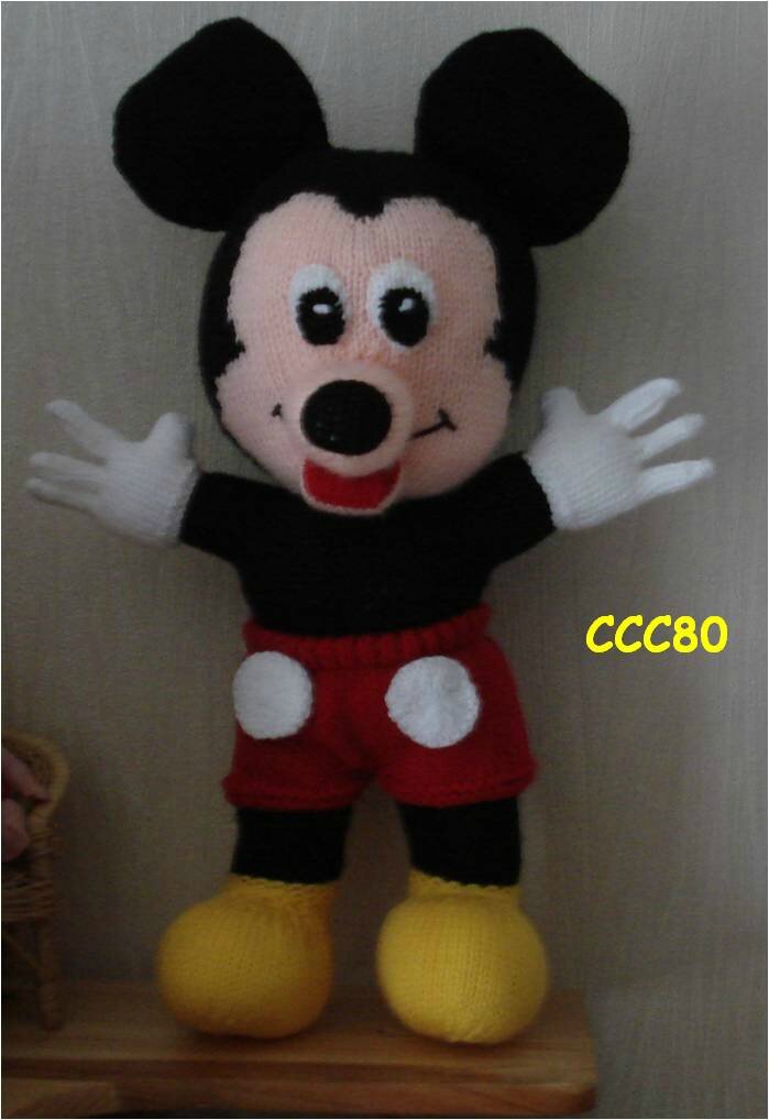 comment tricoter un mickey