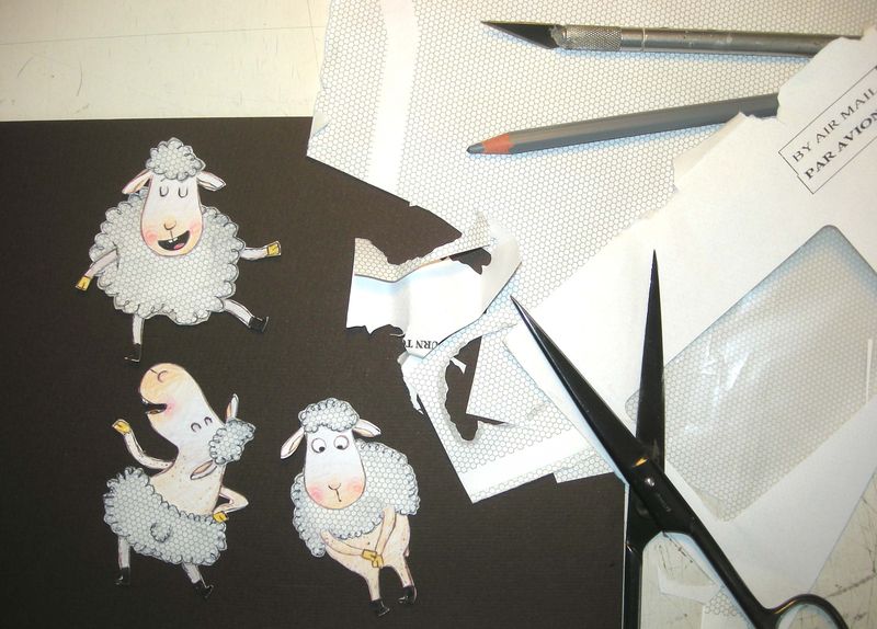 Résultat de recherche d'images pour "moutons tous parille et différents arts plastiques"