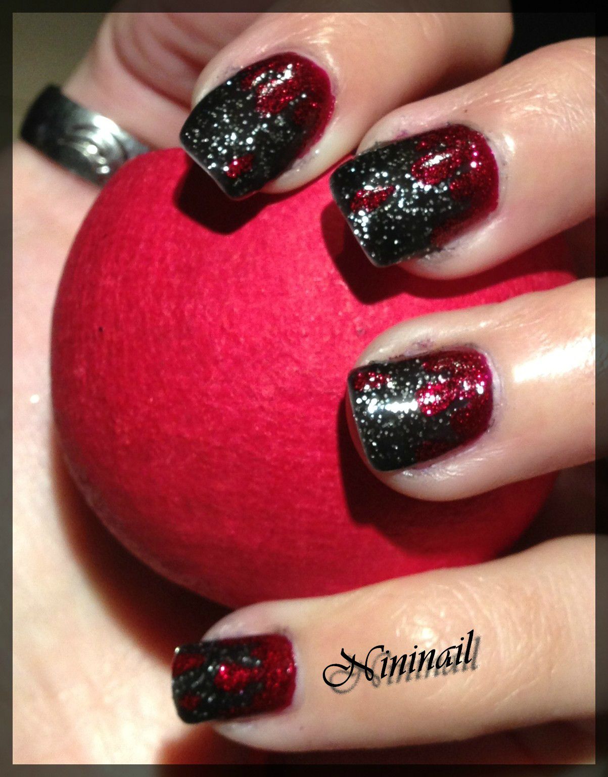 Deco Ongles Pour Les Fetes dedans oh my god!!mes ongles dégoulinent!