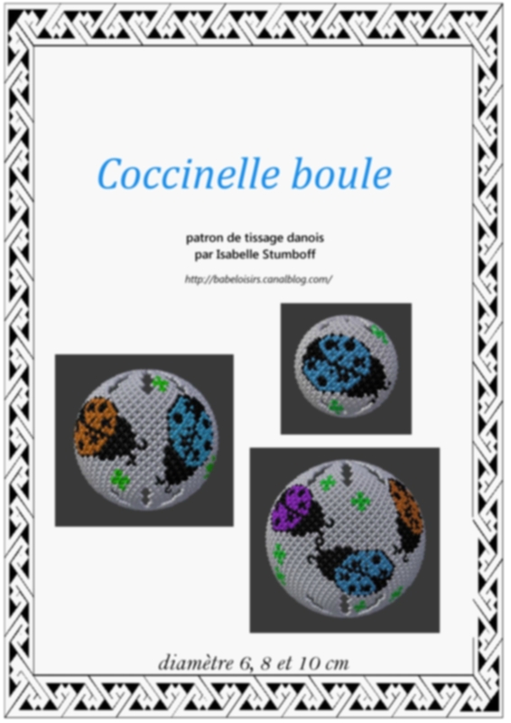 couverture cocinelle boule flou