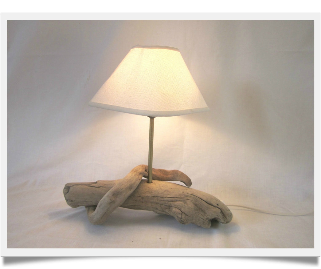 Lampe Blanche De Bois Flottéflott 0wovm8nn Chevet Base J3uT1cl5FK
