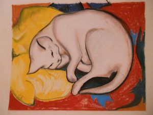 chat pastel