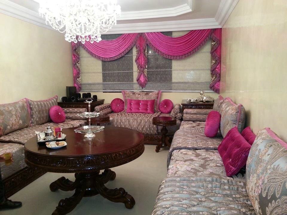 Voilage salon moderne ~ tazmik.com for . Rideau cuisine tunisie