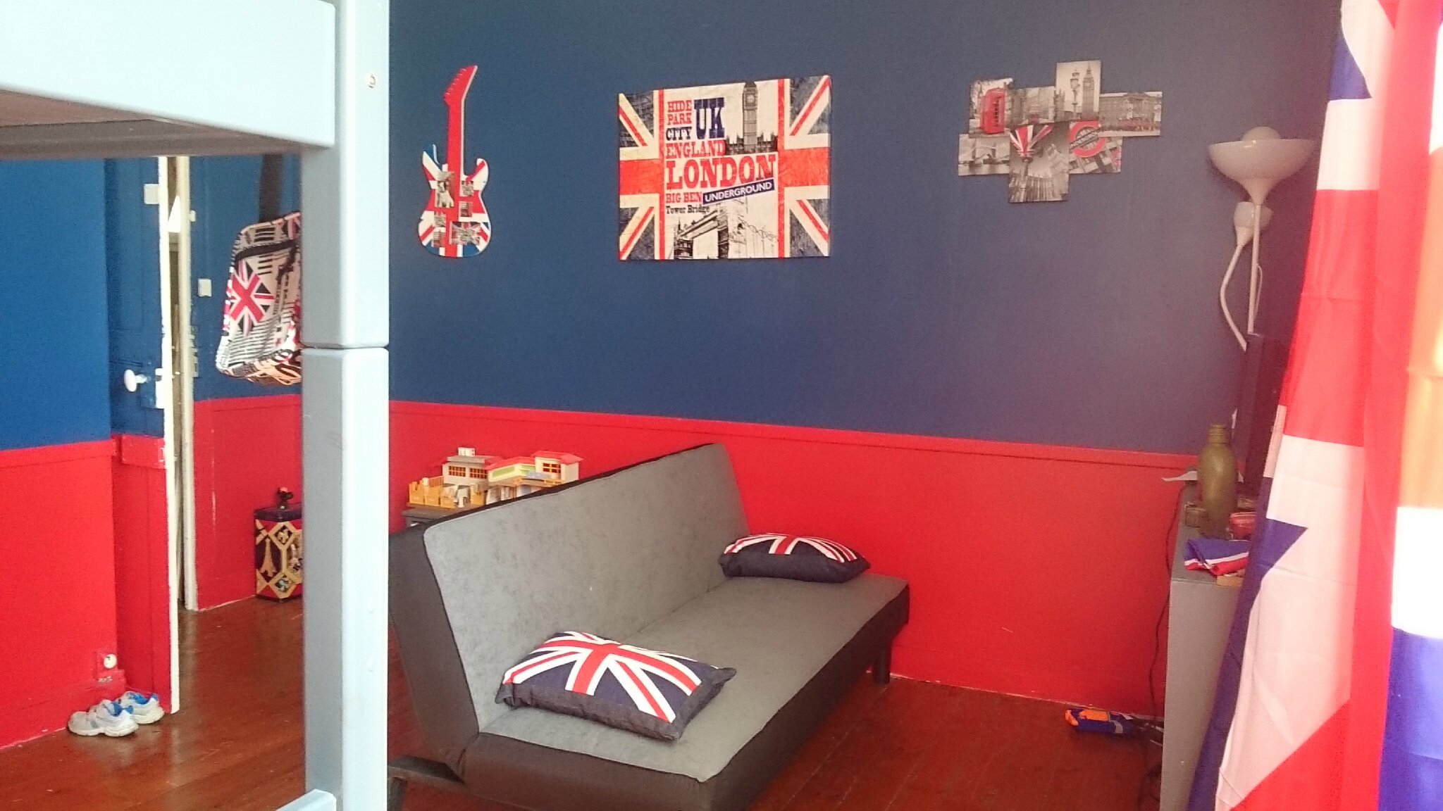 La chambre de jarod "london" mon copain eliot
