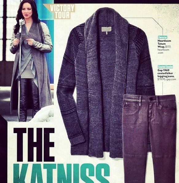 Look de Katniss Catching Fire
