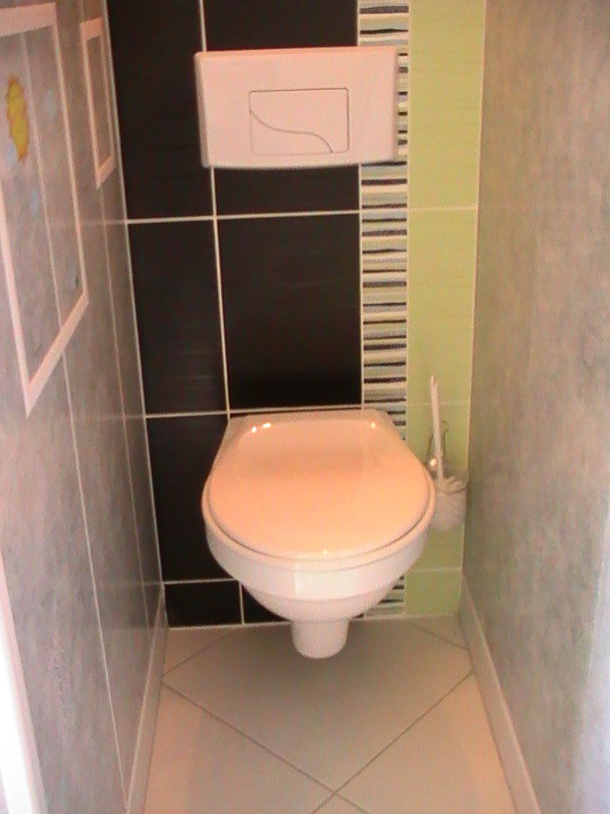 Carrelage toilette design