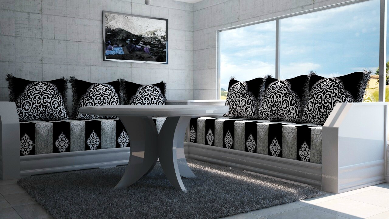 Salon marocain waile salon marocain moderne