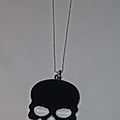 v) Sautoir Skull - Tête de mort