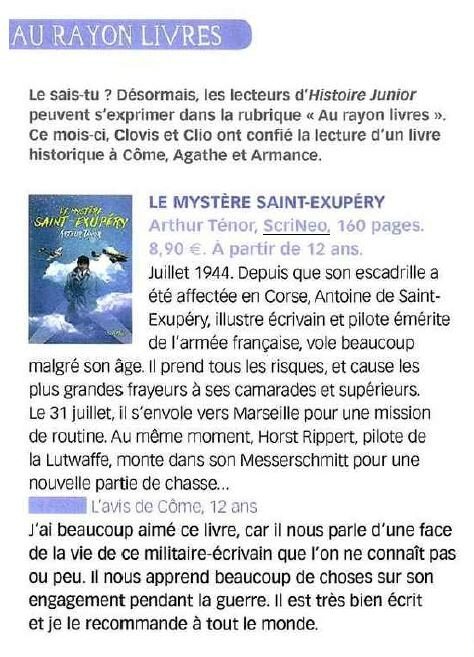 Article St Ex Hist Junior