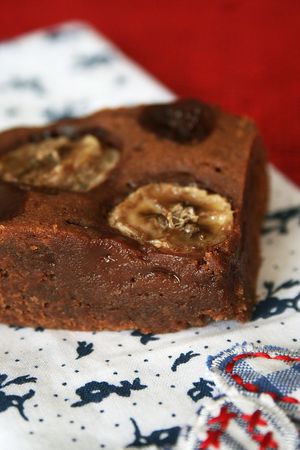 brownies à la banane et carambar 4