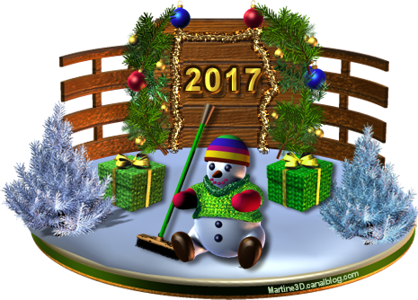 023-carte-bonne-annee-2017-gif-bonhomme-neige-sapin-blanc-cadeaux-scene-neige