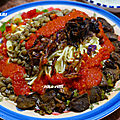 Kouchari-plat populaire egyptien d'alexandrie