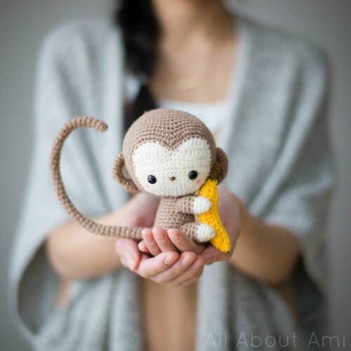 Le petit singe de Stéphanie Lau tuto