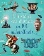L'Histoire du monde en 100 autocollants couv