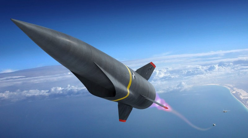 Vue-dartiste-du-programme-Hypersonc-Conventional-Strike-Weapon-de-Lockheed