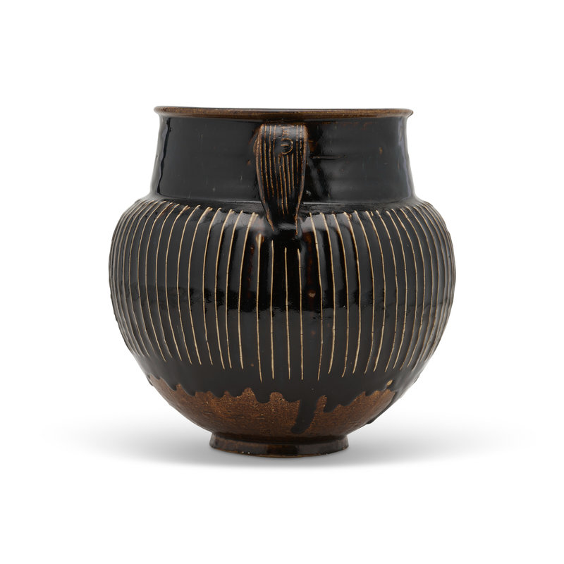 2022_HGK_20845_3111_002(a_large_black-glazed_ribbed_jar_northern_song-jin_dynasty115232)