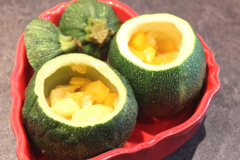 Recette Courgette Pour Ceux Qui N'aiment Pas Courgette ronde farcie comme un oeuf-cocotte - Pour ceux qui aiment