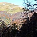 Le Layens (1625 mètres) vu du bas de Castillon...