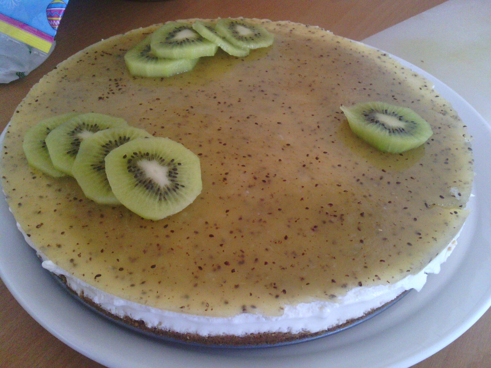 Cheese Cake Aux Kiwis Au Thermomix Cuisine Et Delice