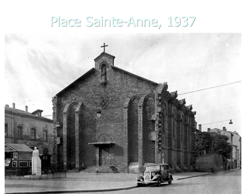 Place steAnne de Baraban Lyon, Bèchevelin
