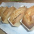 Minis cakes pommes noix cannelle