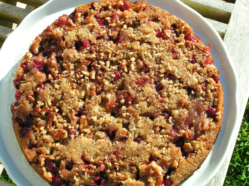 gâteau aux canneberges et noix de Pécan (7)