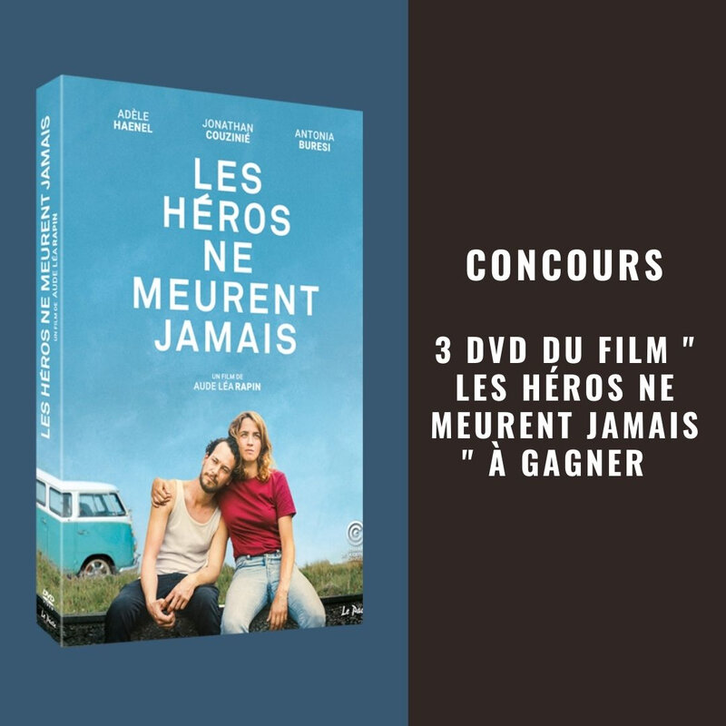 3 DVD du film " Les Héros ne meurent jamais" 128447058