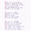 Poème de jacques prévert en bd : chanson pour les enfants l'hiver ... dans la nuit de l'hiver galope un grand homme blanc