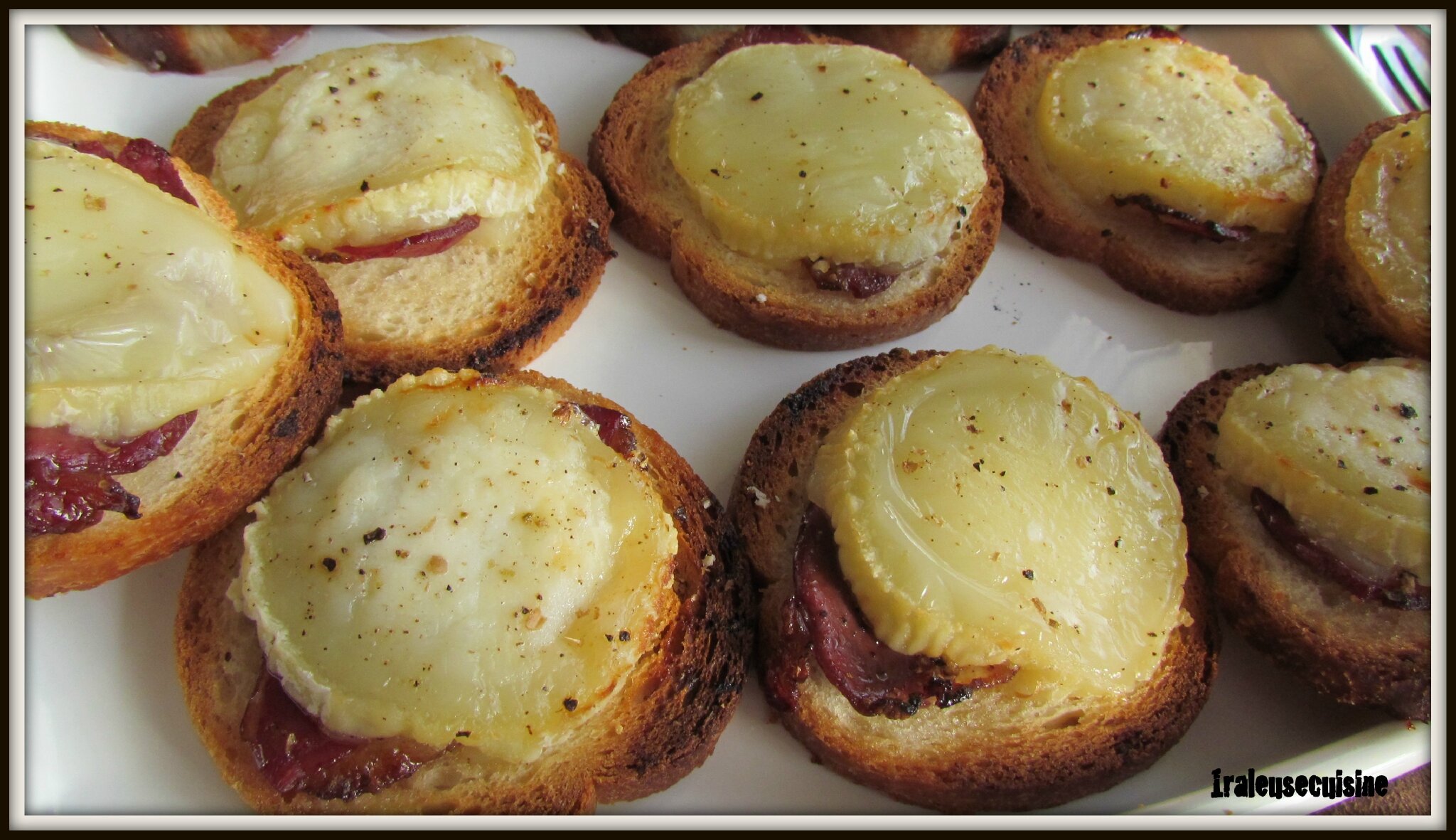 Tartine Au Magret Miel Et Chevre Elle Rale Beaucoup Mais