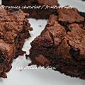 Brownie chocolat/fruits rouges 